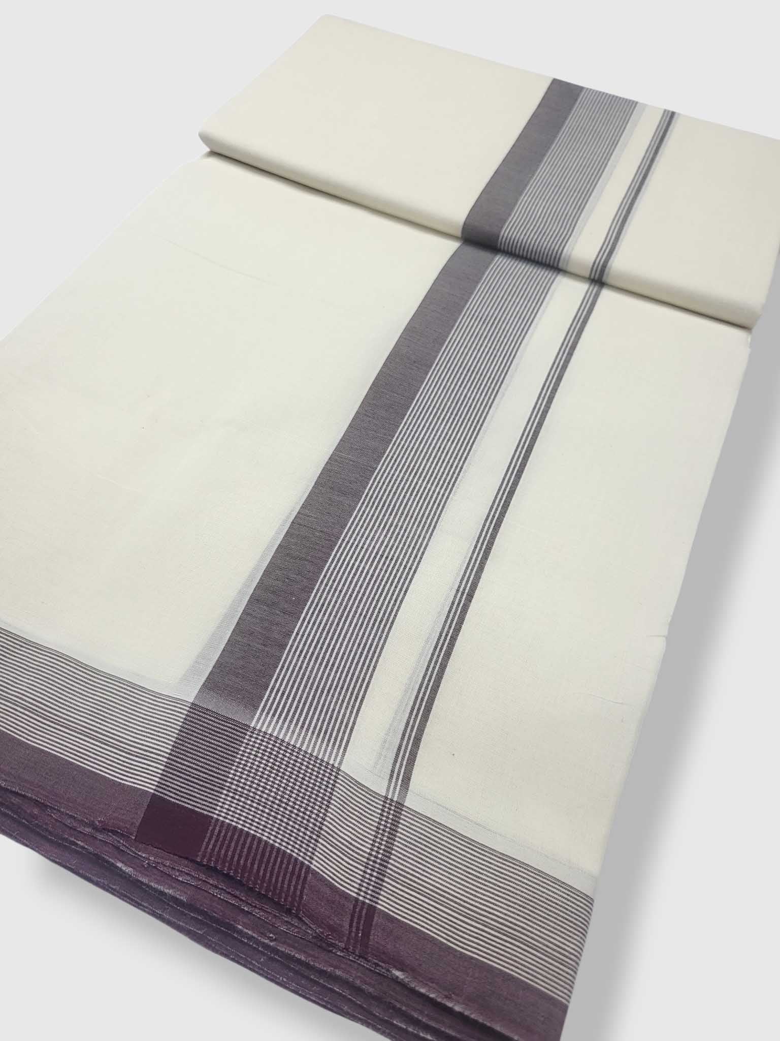 Kerala Premium Balaramapuram Handloom Dhoti/Mundu for Men