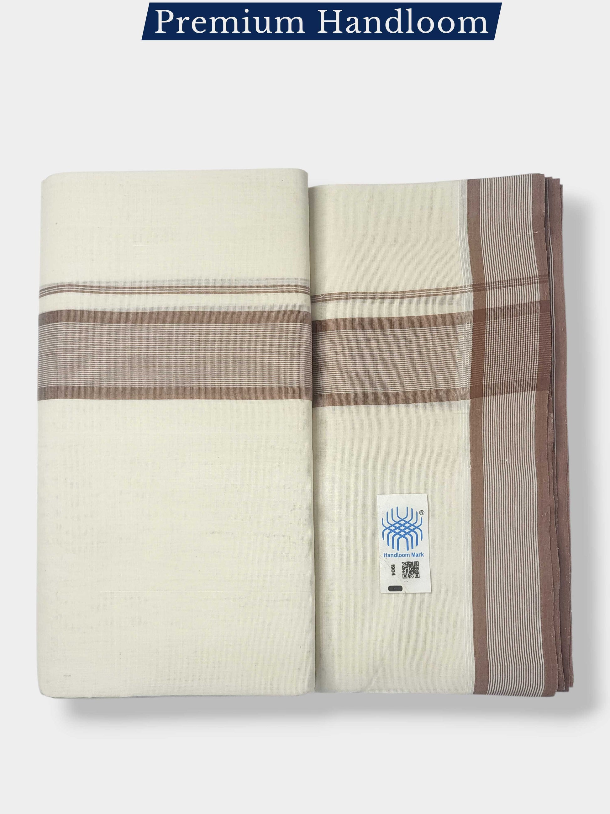 Kerala Premium Balaramapuram Handloom Dhoti/Mundu for Men