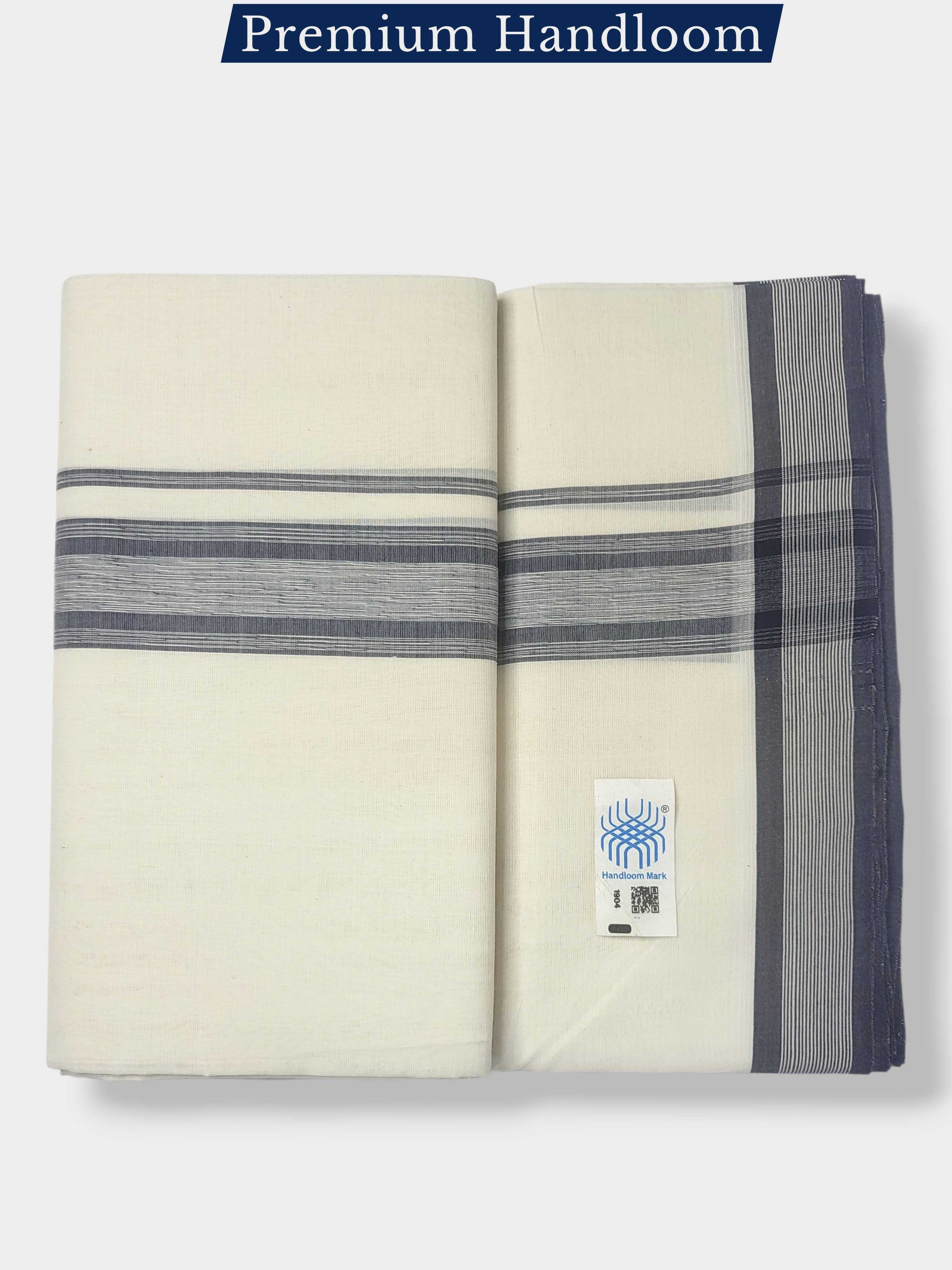 Kerala Premium Balaramapuram Handloom Dhoti/Mundu for Men