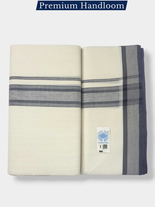 Kerala Premium Balaramapuram Handloom Dhoti/Mundu for Men