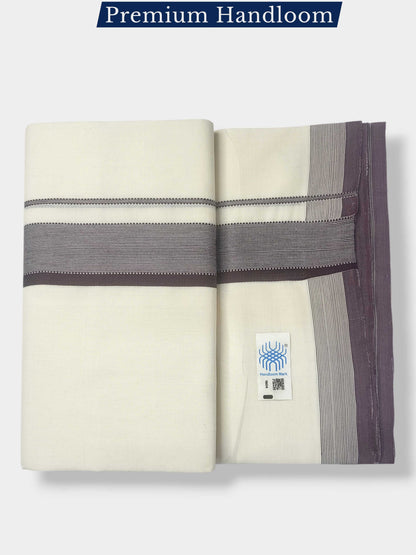 Kerala Premium Balaramapuram Handloom Dhoti/Mundu for Men