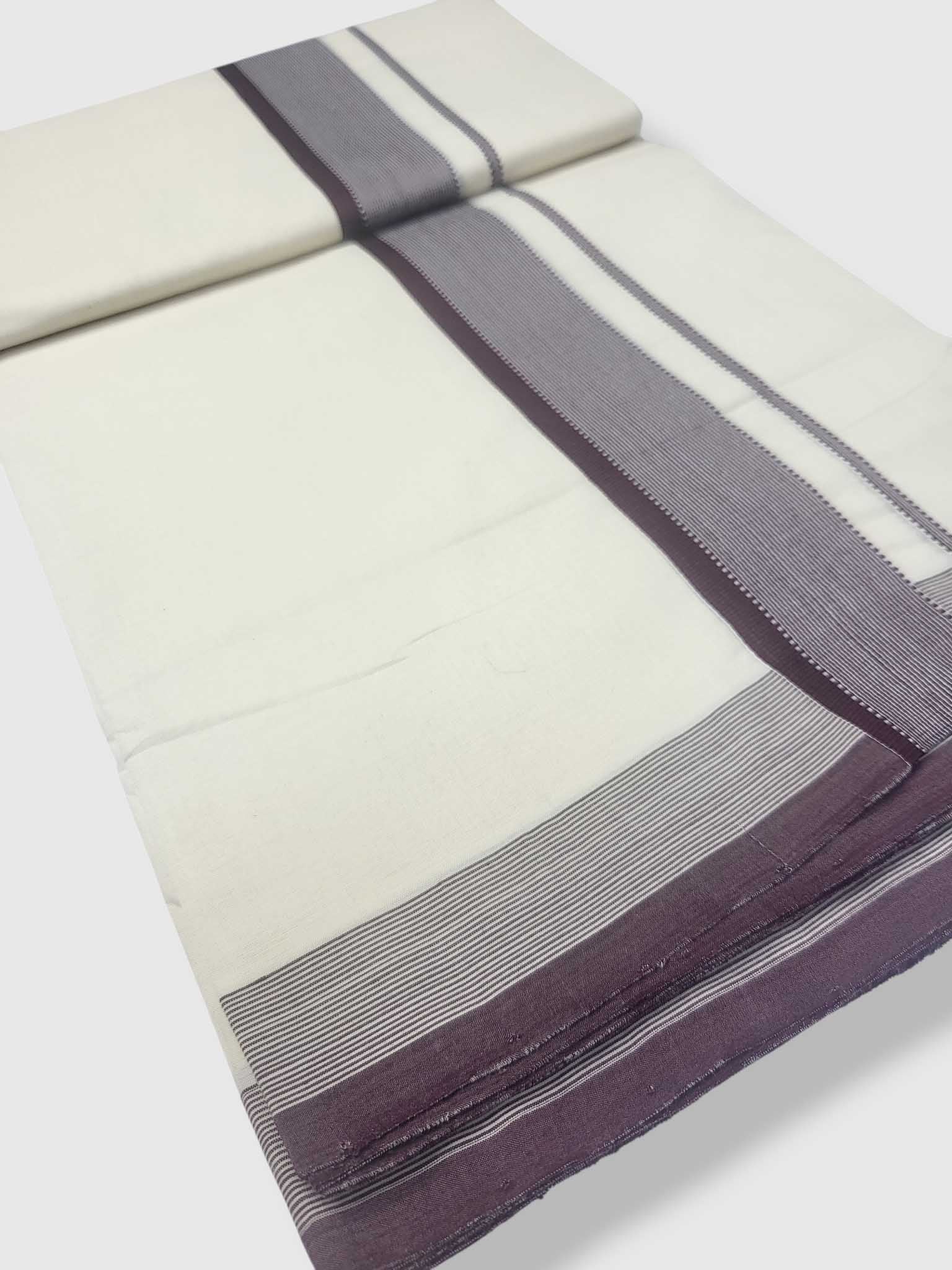 Kerala Premium Balaramapuram Handloom Dhoti/Mundu for Men