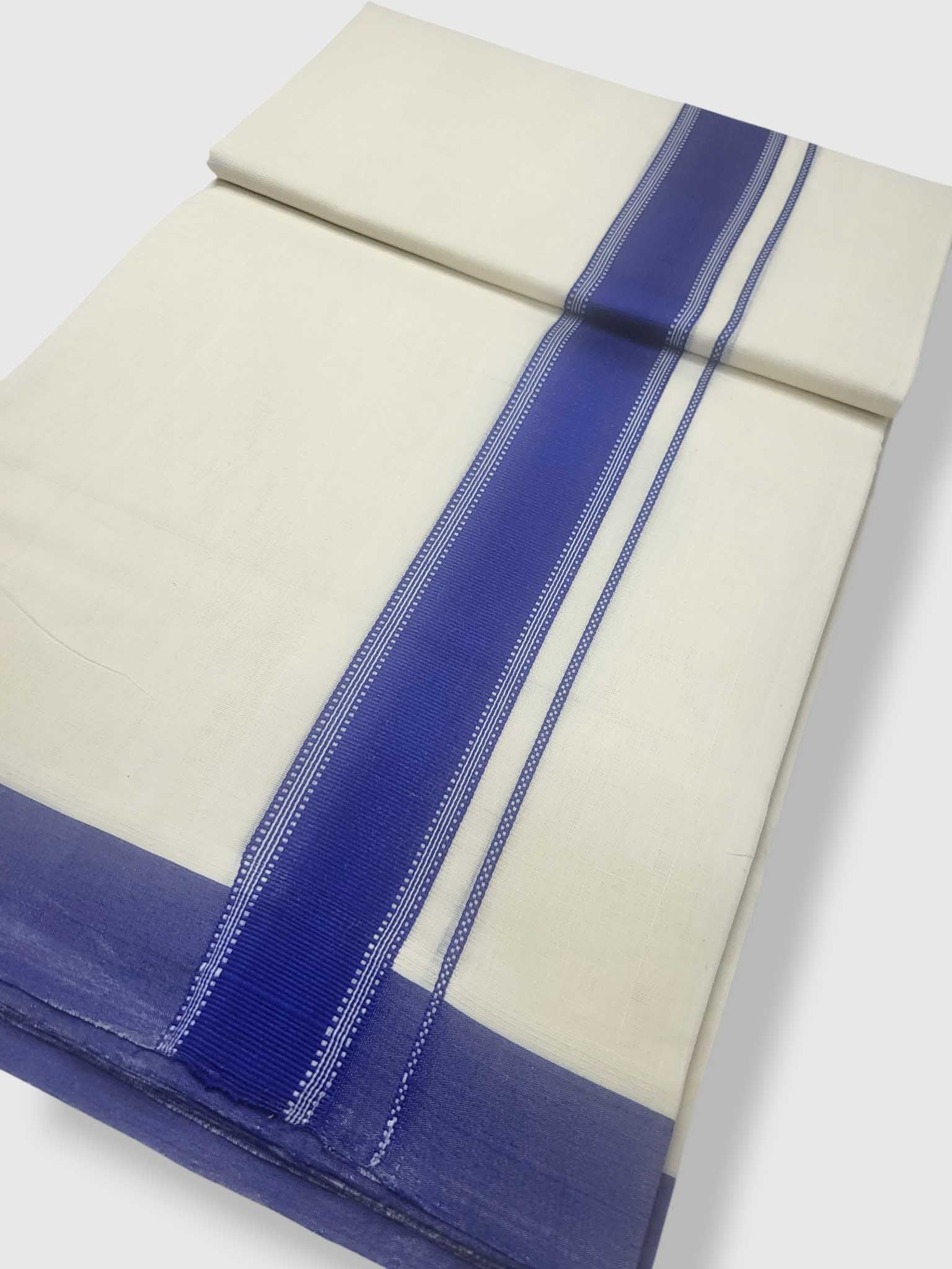 Kerala Premium Balaramapuram Handloom Dhoti/Mundu for Men