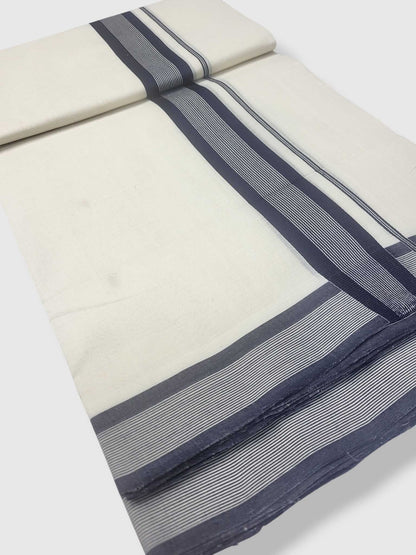 Kerala Premium Balaramapuram Handloom Dhoti/Mundu for Men