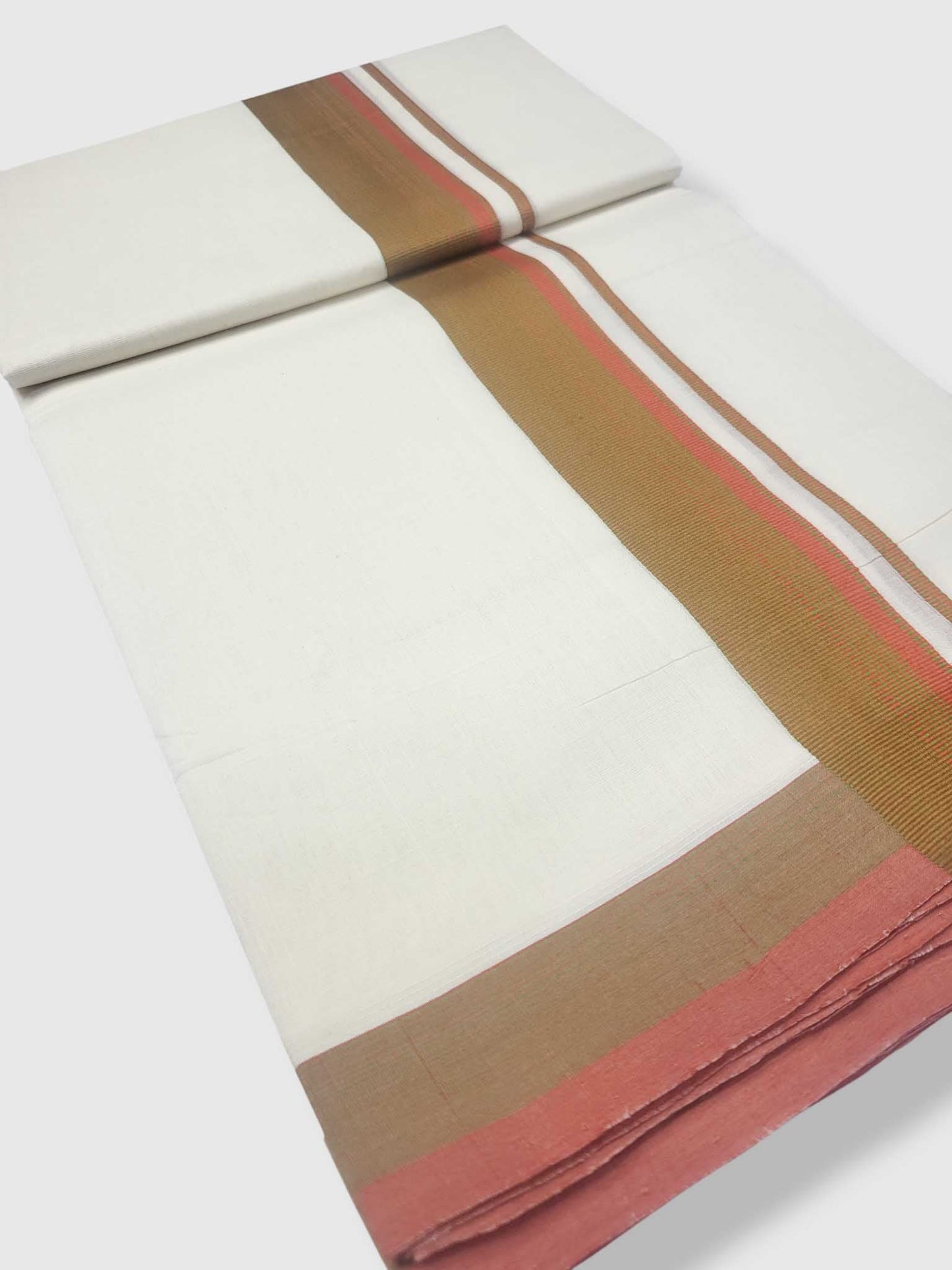 Kerala Premium Balaramapuram Handloom Dhoti/Mundu for Men