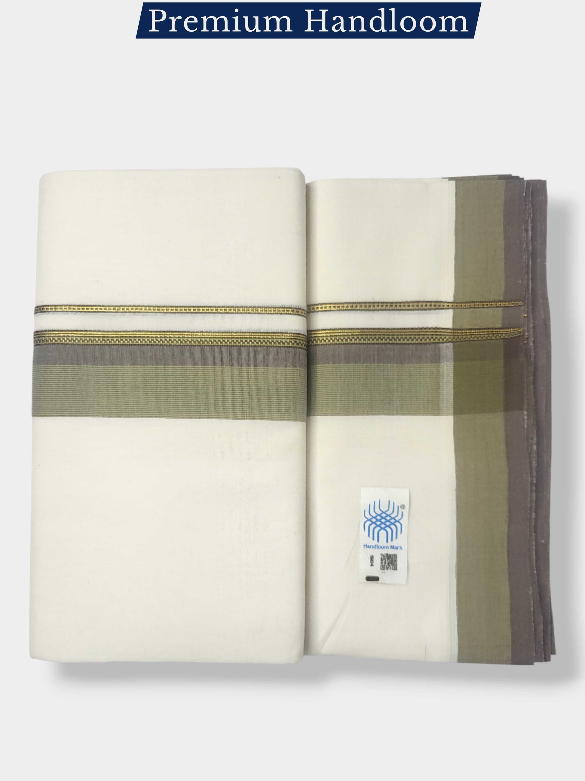 Kerala Premium Balaramapuram Handloom Dhoti/Mundu for Men