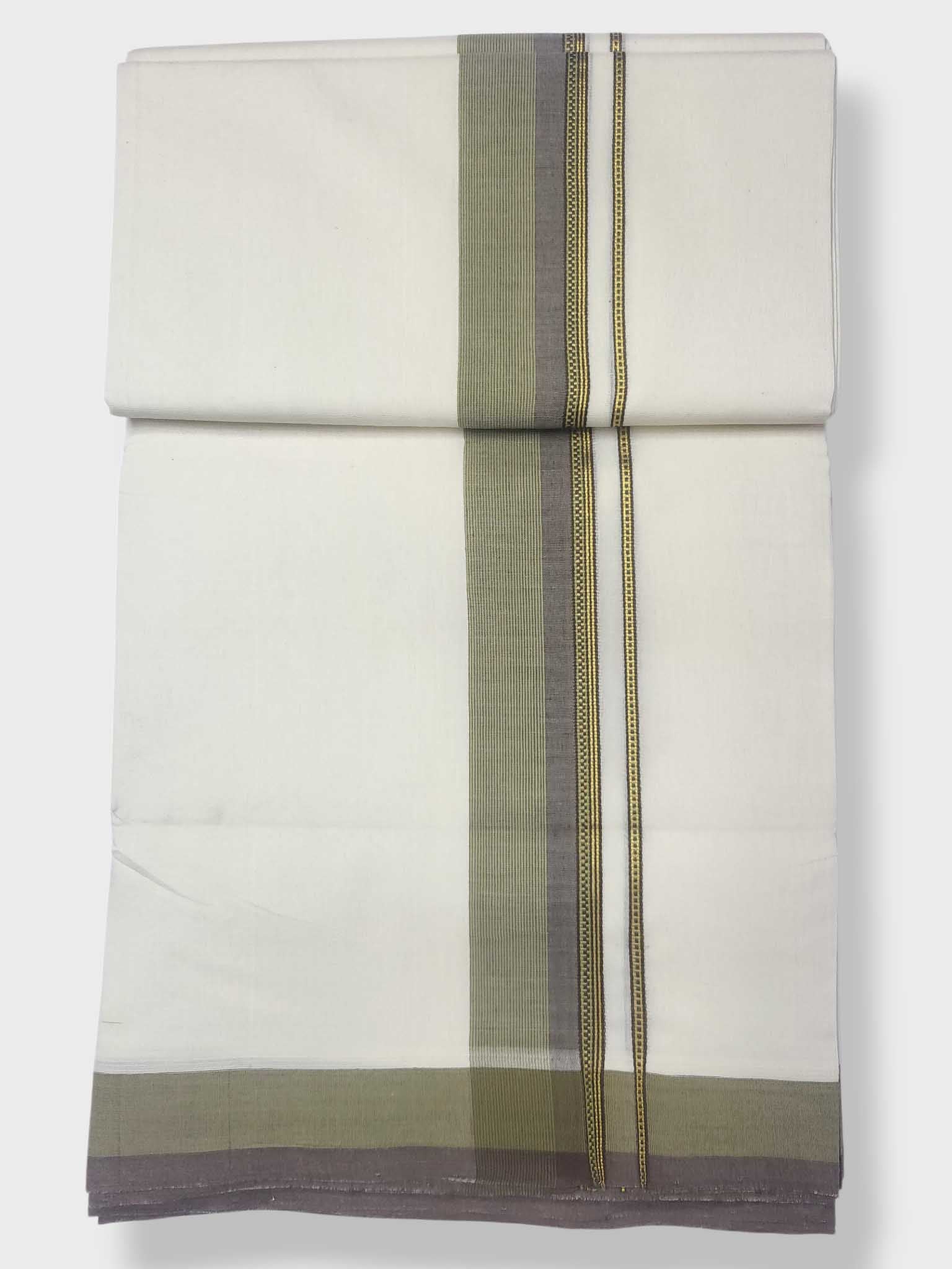 Kerala Premium Balaramapuram Handloom Dhoti/Mundu for Men