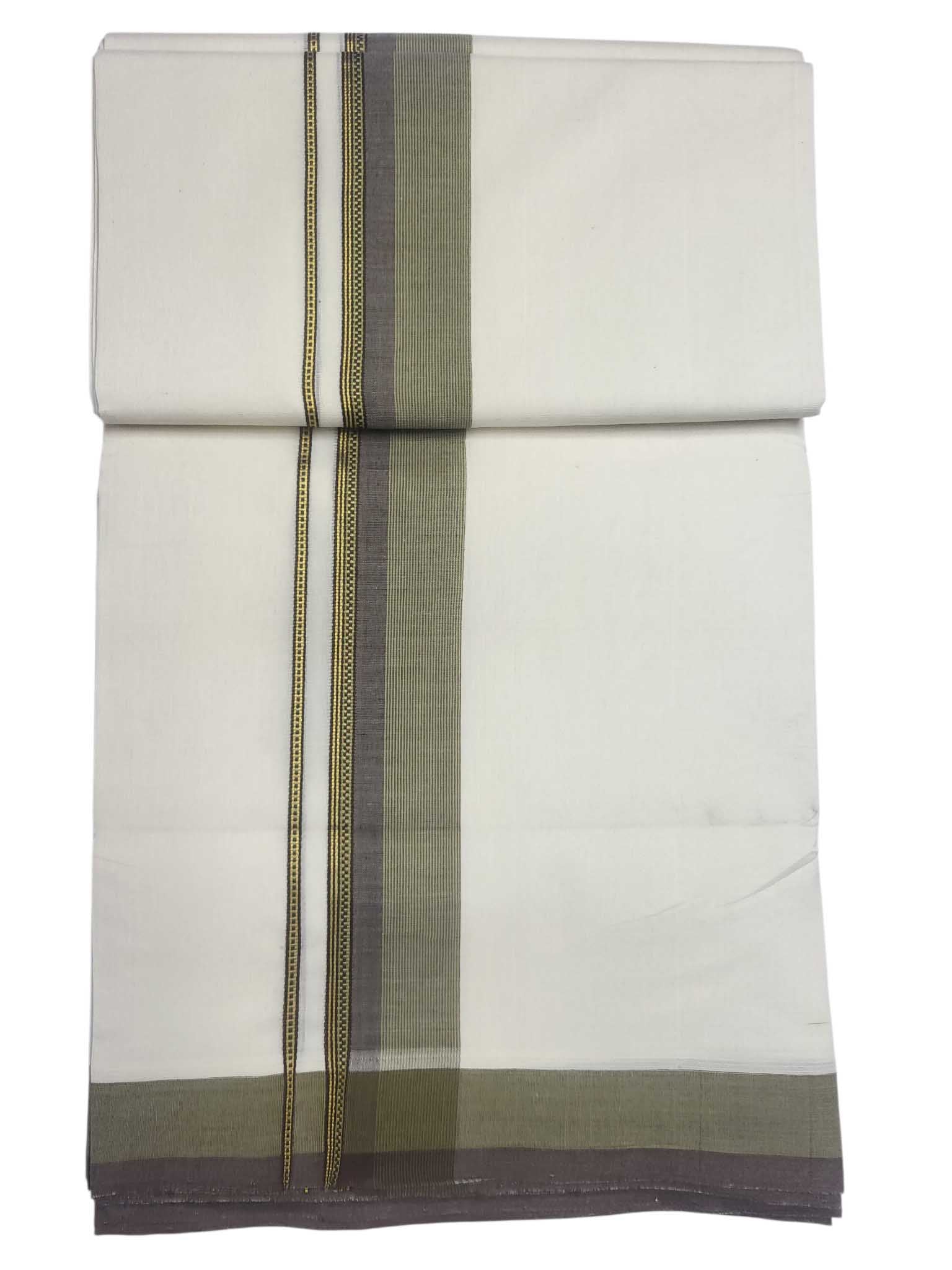 Kerala Premium Balaramapuram Handloom Dhoti/Mundu for Men