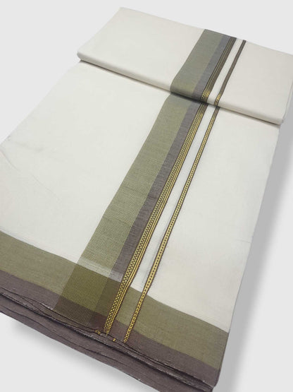 Kerala Premium Balaramapuram Handloom Dhoti/Mundu for Men