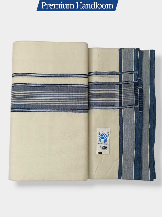 Kerala Premium Balaramapuram Handloom Dhoti/Mundu for Men