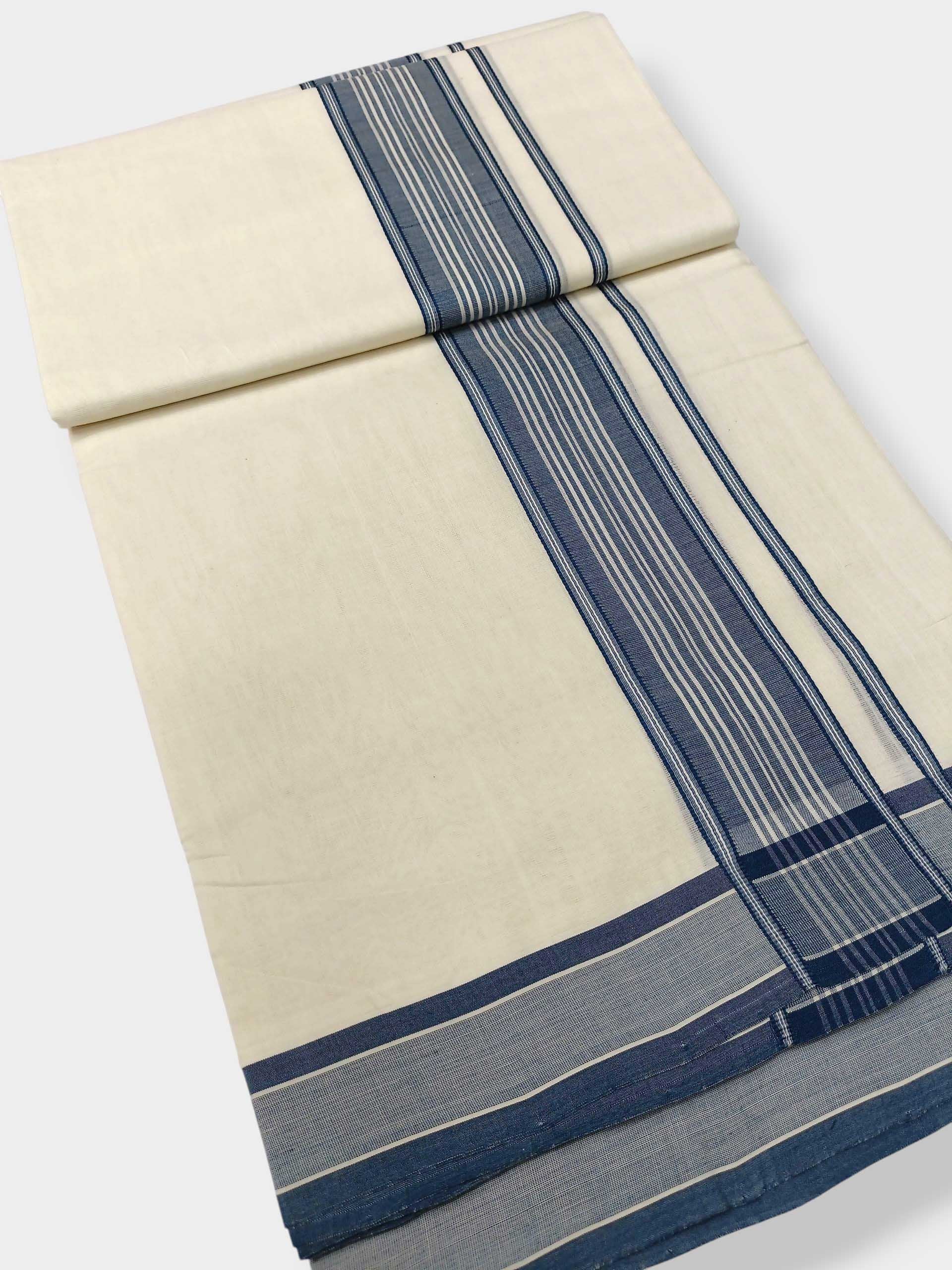 Kerala Premium Balaramapuram Handloom Dhoti/Mundu for Men