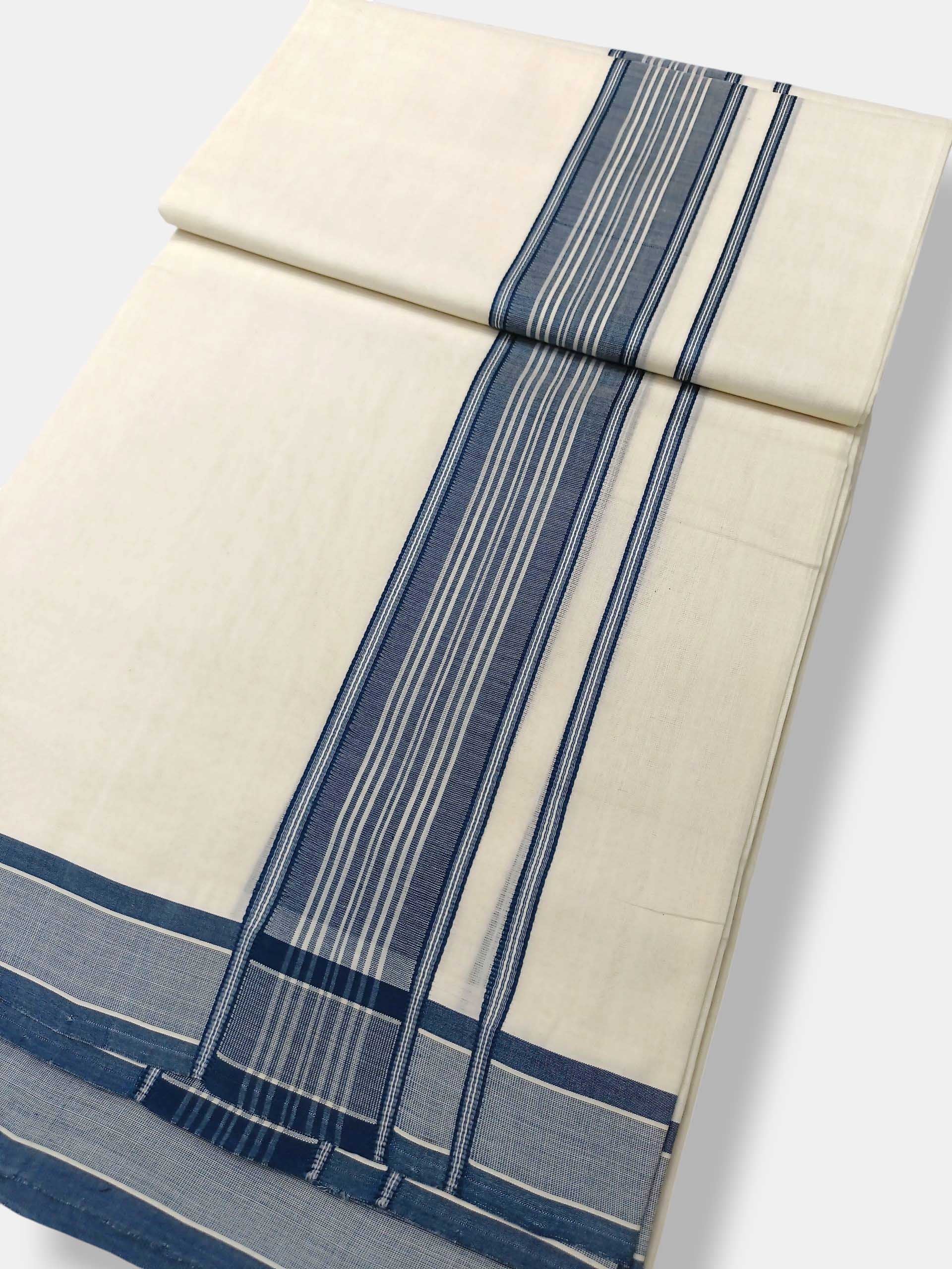 Kerala Premium Balaramapuram Handloom Dhoti/Mundu for Men