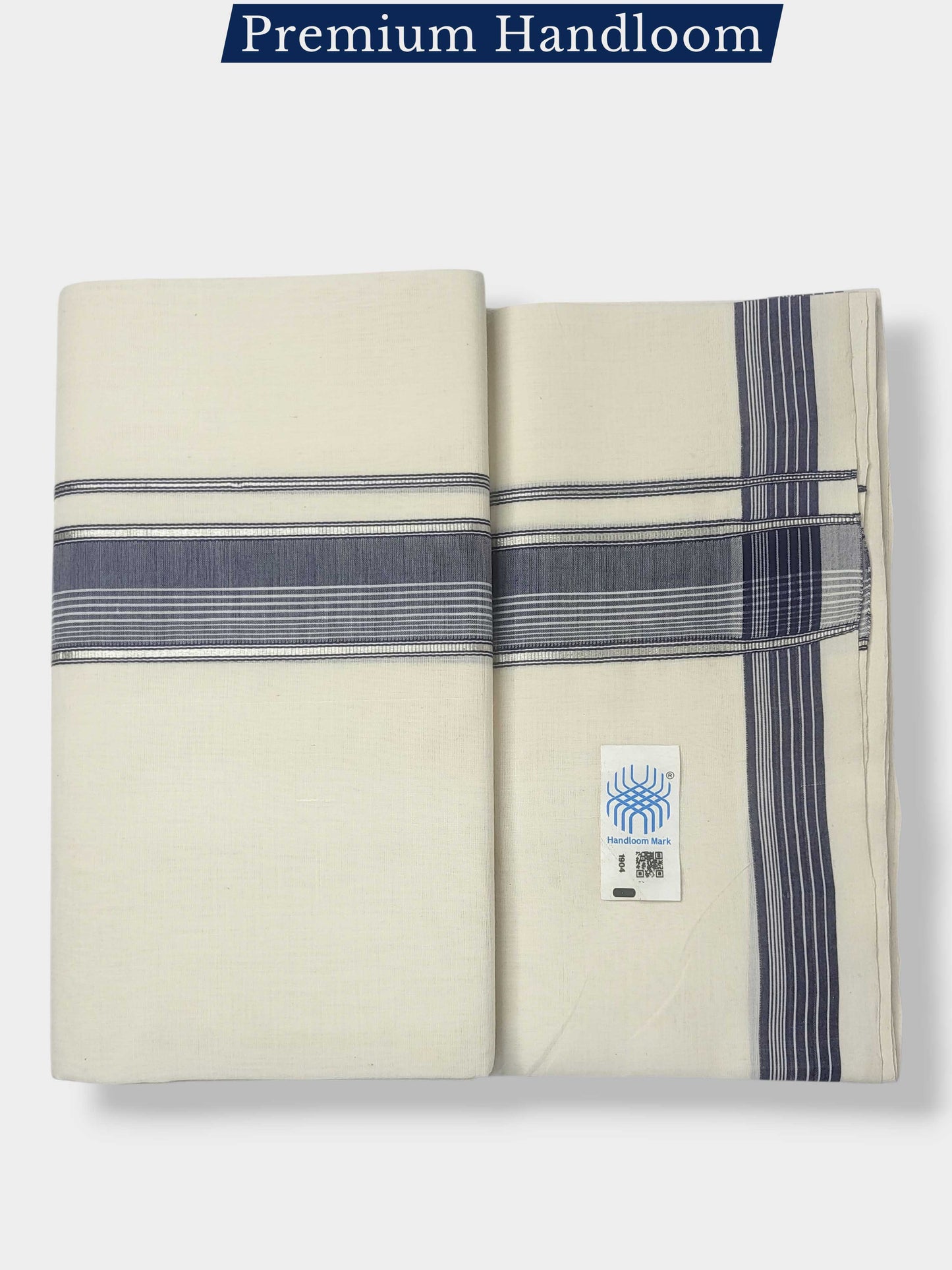 Kerala Premium Balaramapuram Handloom Dhoti/Mundu for Men