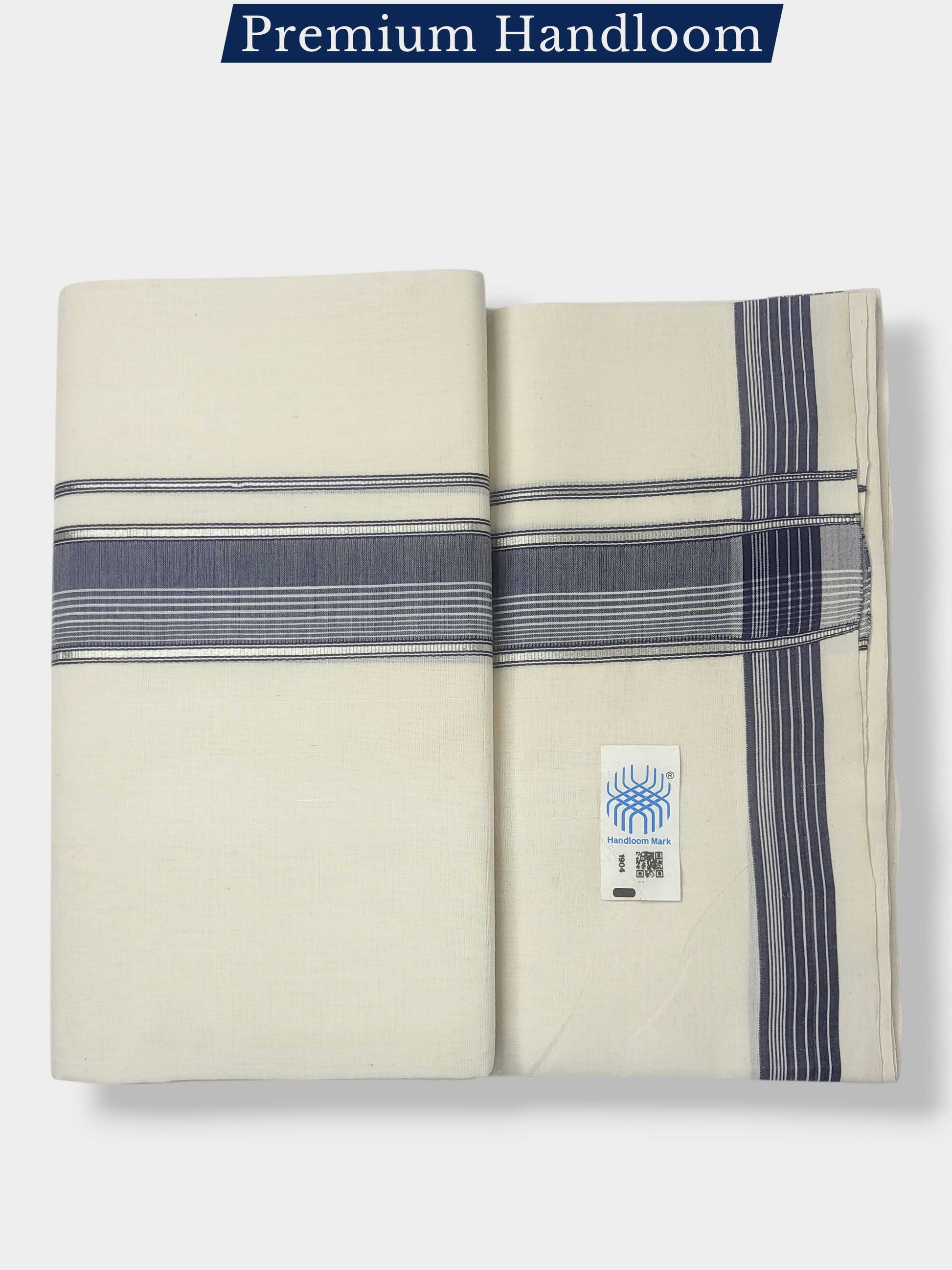 Kerala Premium Balaramapuram Handloom Dhoti/Mundu for Men