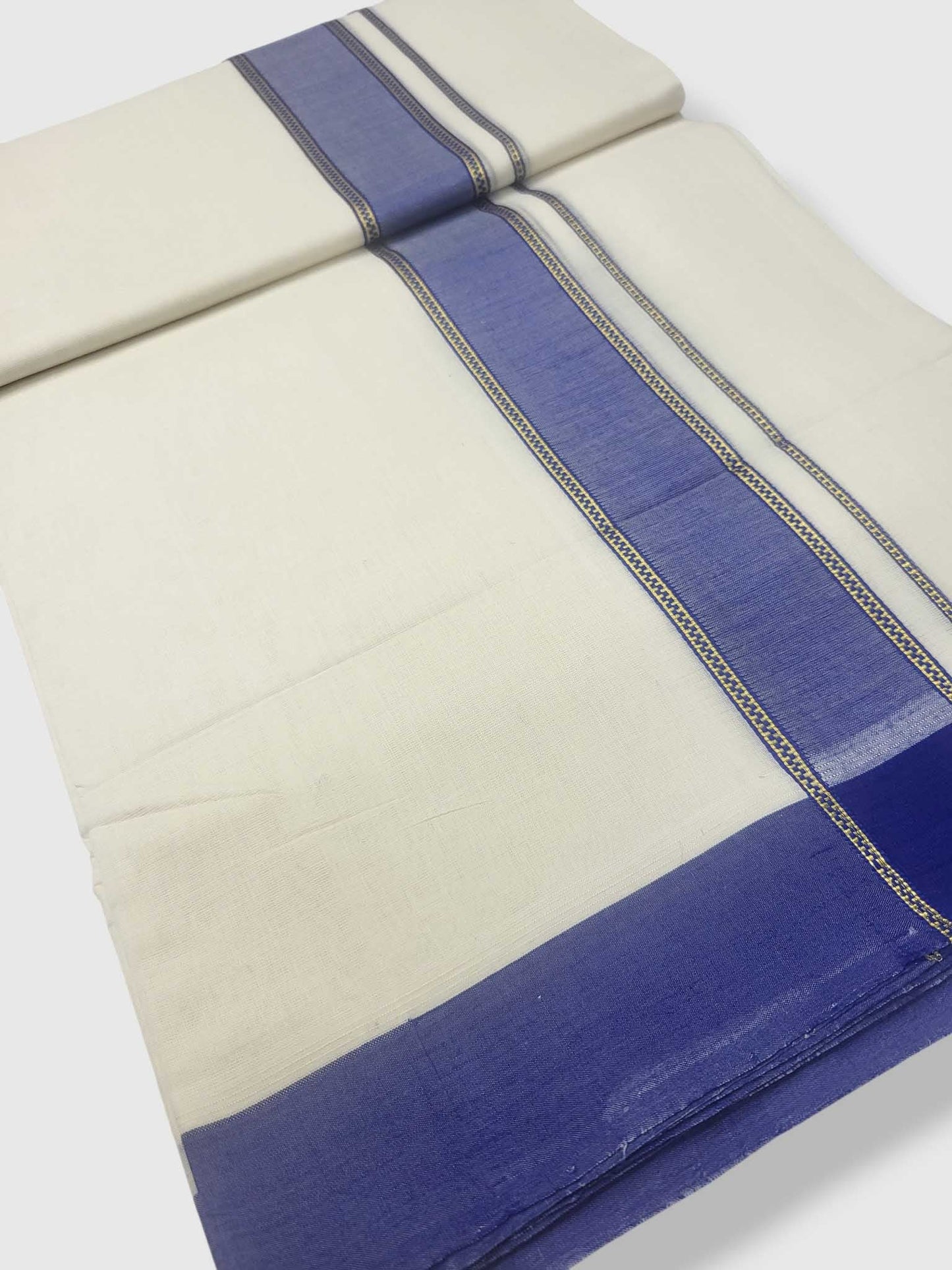 Kerala Premium Balaramapuram Handloom Dhoti/Mundu for Men