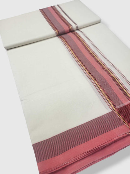 Kerala Premium Balaramapuram Handloom Dhoti/Mundu for Men