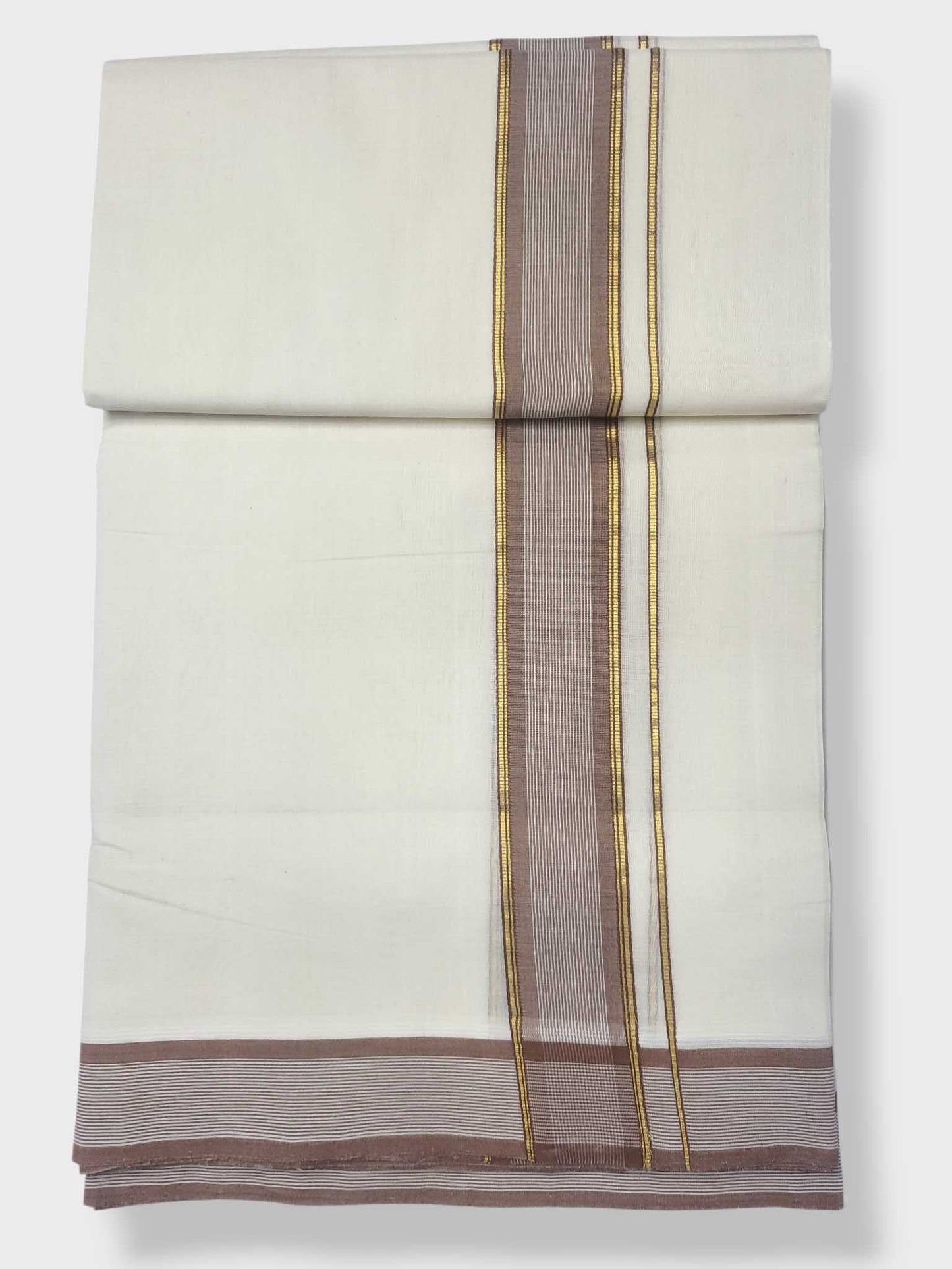 Kerala Premium Balaramapuram Handloom Dhoti/Mundu for Men