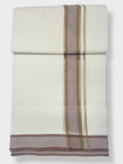 Kerala Premium Balaramapuram Handloom Dhoti/Mundu for Men