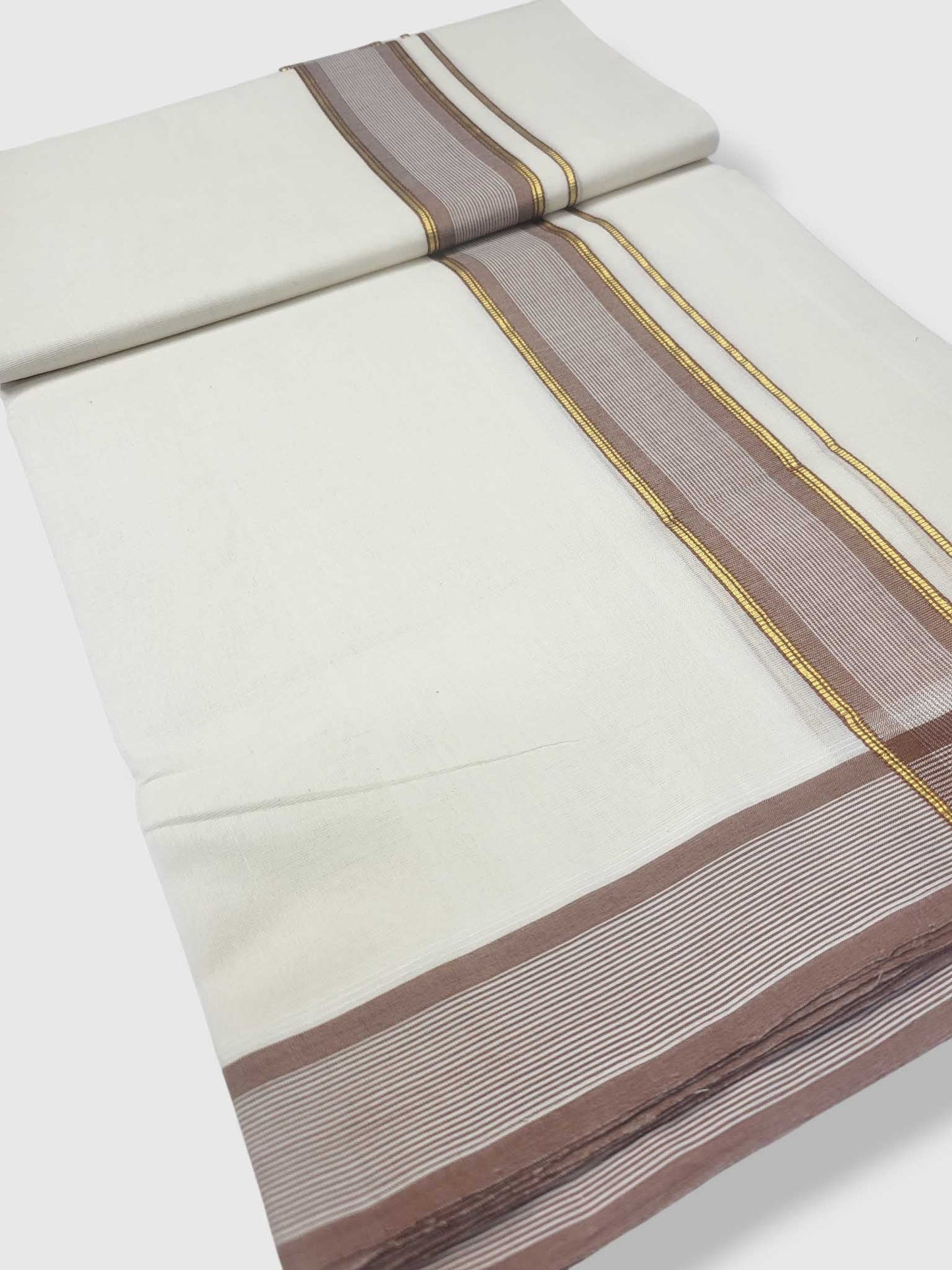 Kerala Premium Balaramapuram Handloom Dhoti/Mundu for Men