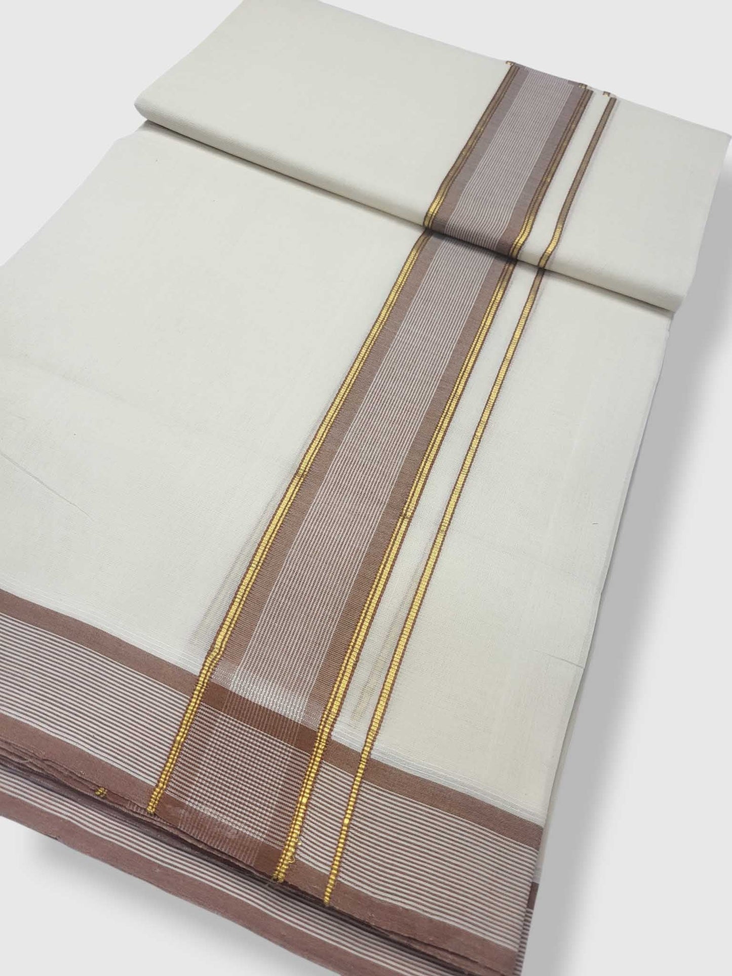 Kerala Premium Balaramapuram Handloom Dhoti/Mundu for Men