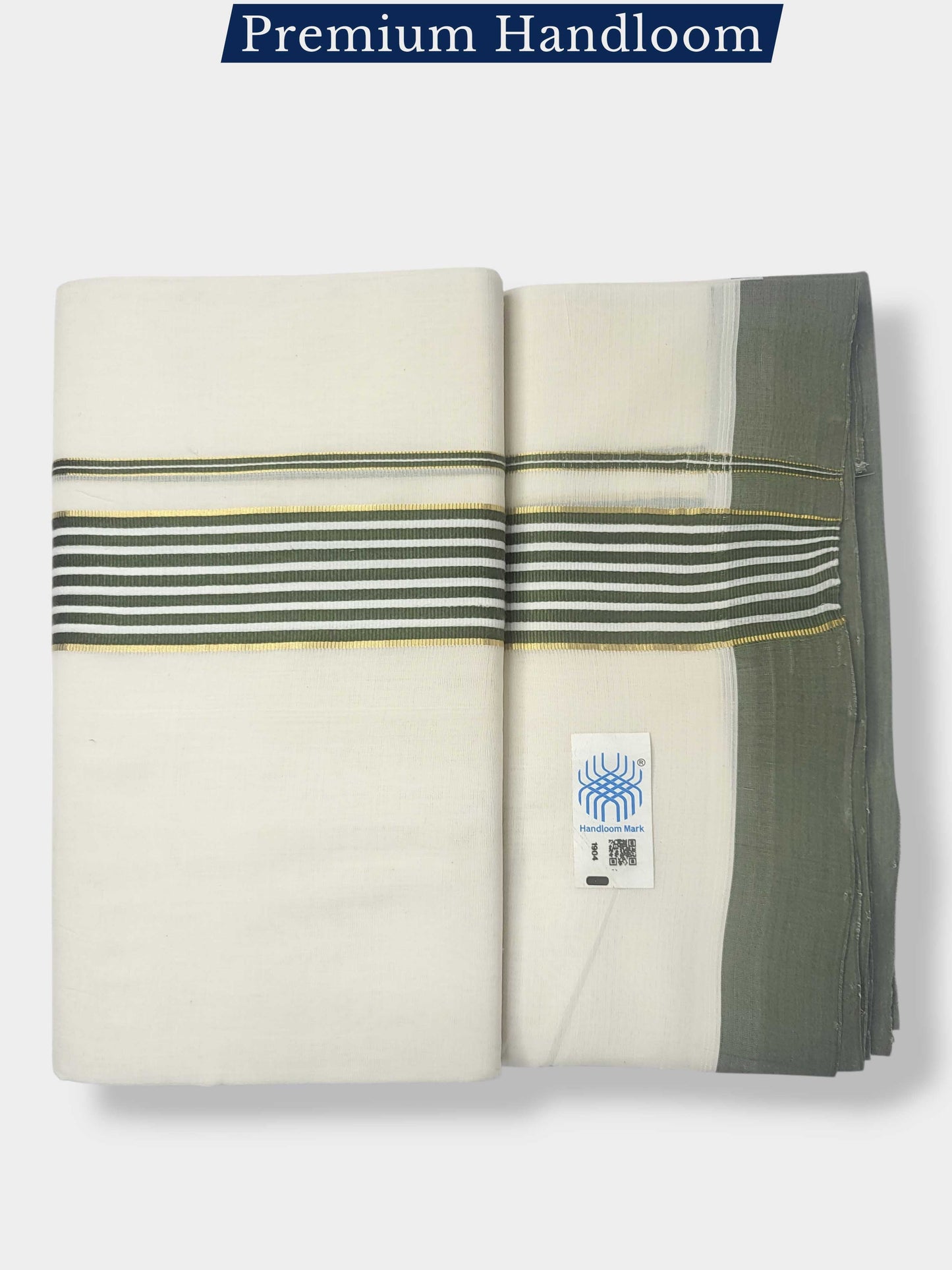 Kerala Premium Balaramapuram Handloom Dhoti/Mundu for Men