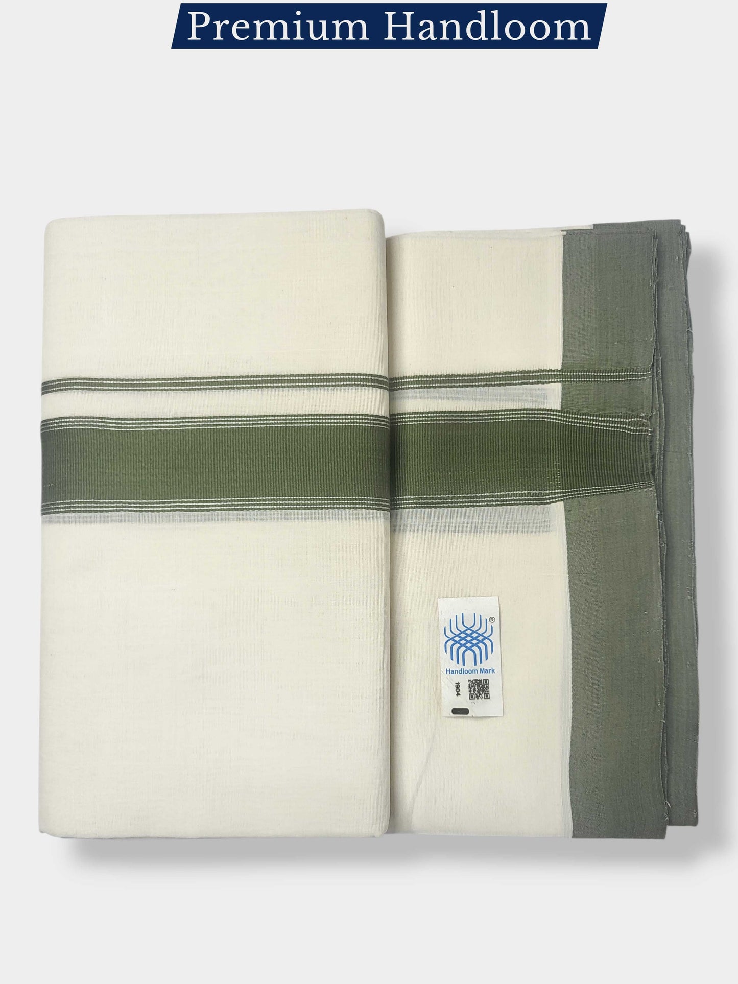 Kerala Premium Balaramapuram Handloom Dhoti/Mundu for Men