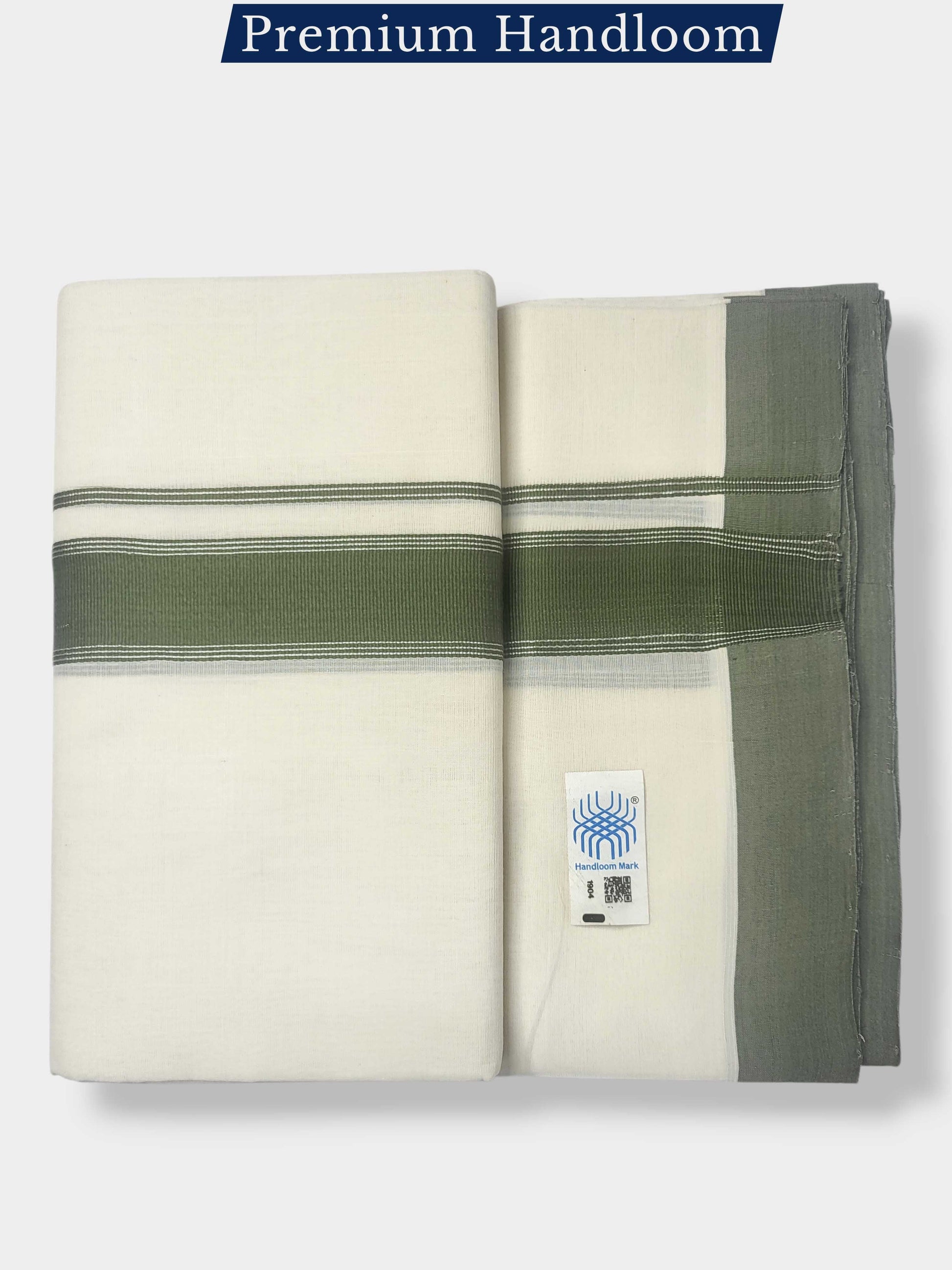 Kerala Premium Balaramapuram Handloom Dhoti/Mundu for Men