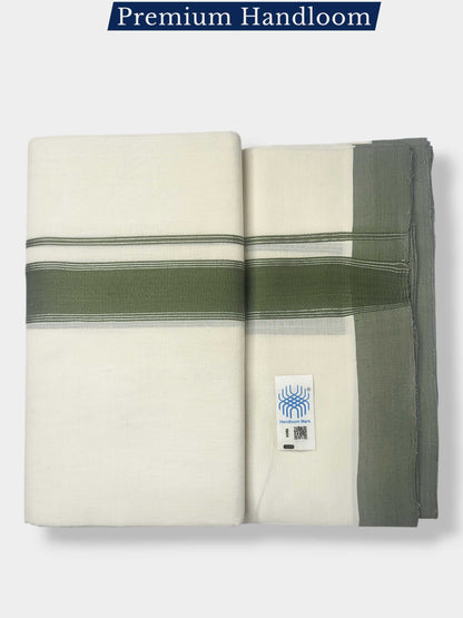 Kerala Premium Balaramapuram Handloom Dhoti/Mundu for Men