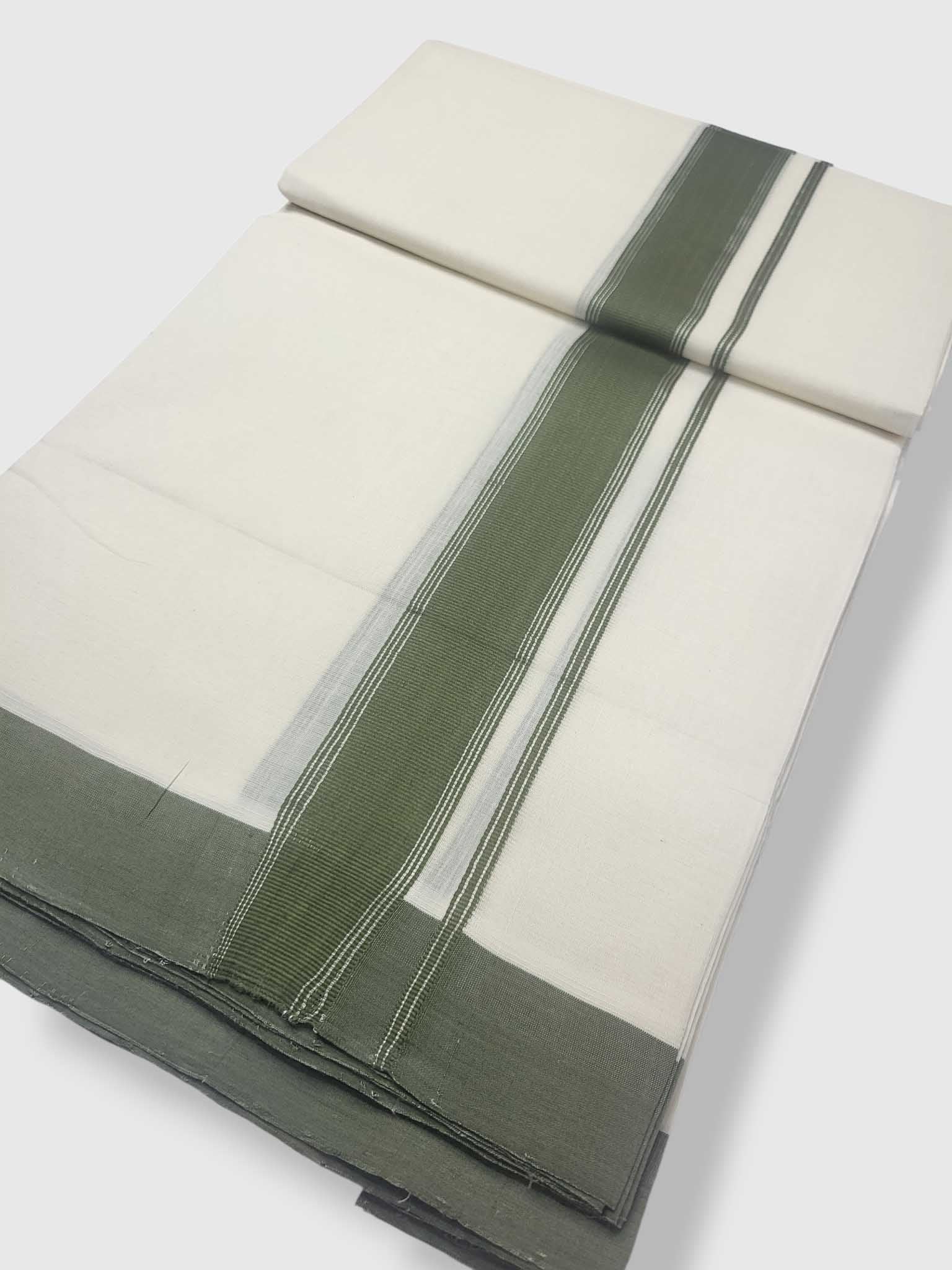 Kerala Premium Balaramapuram Handloom Dhoti/Mundu for Men