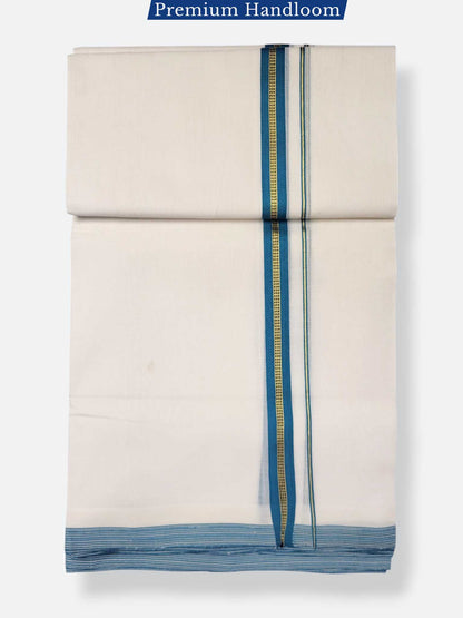 Kerala Premium Balaramapuram Handloom Dhoti/Mundu for Men