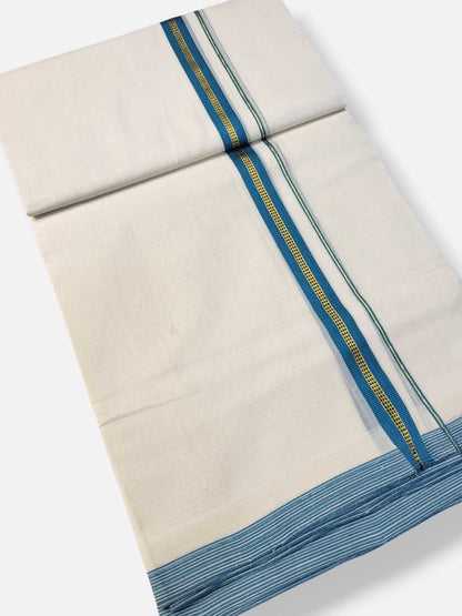 Kerala Premium Balaramapuram Handloom Dhoti/Mundu for Men