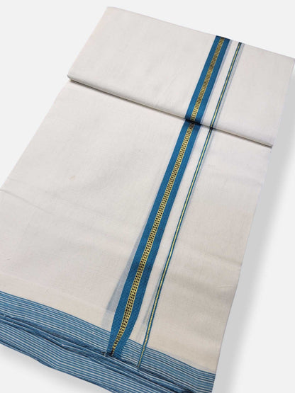 Kerala Premium Balaramapuram Handloom Dhoti/Mundu for Men