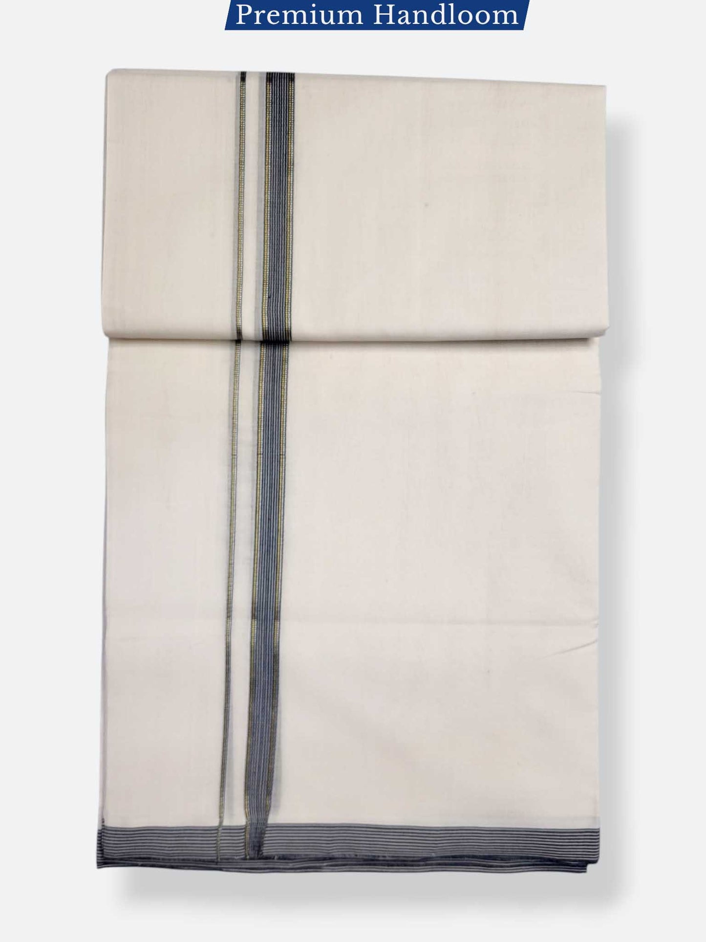 Kerala Premium Balaramapuram Handloom Dhoti/Mundu for Men