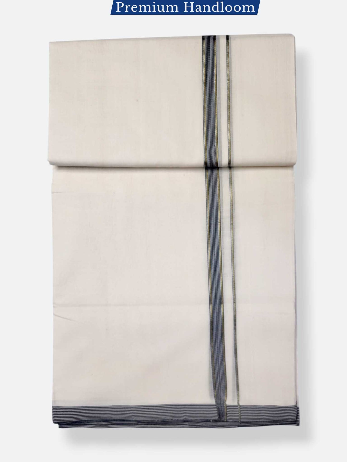 Kerala Premium Balaramapuram Handloom Dhoti/Mundu for Men