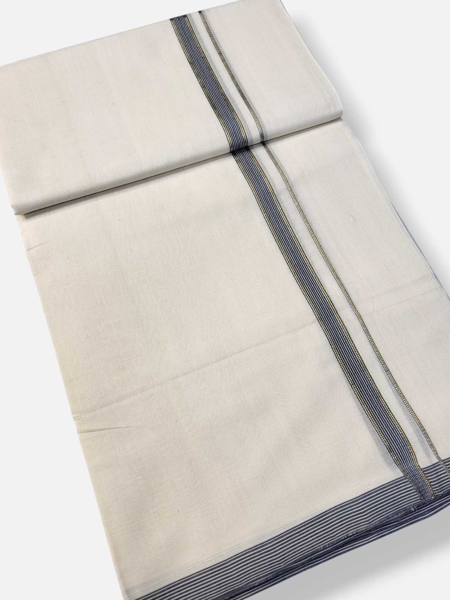 Kerala Premium Balaramapuram Handloom Dhoti/Mundu for Men