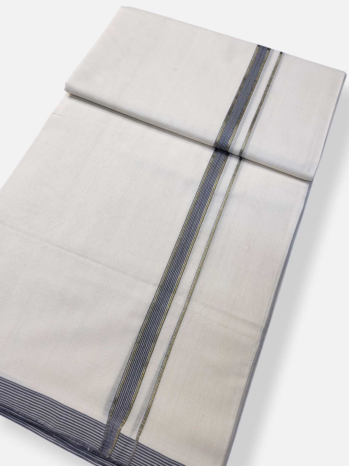 Kerala Premium Balaramapuram Handloom Dhoti/Mundu for Men