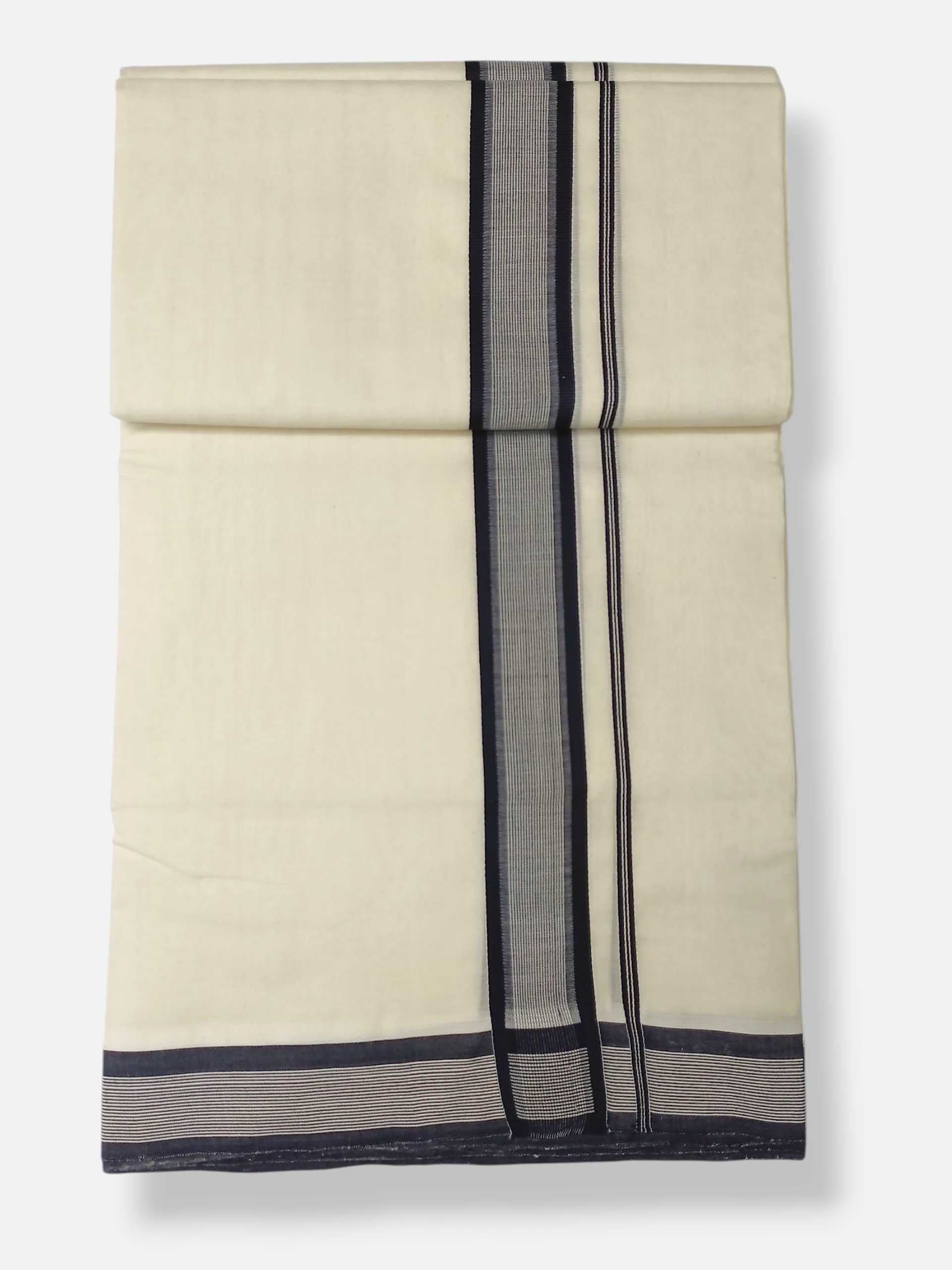 Kerala Premium Balaramapuram Handloom Dhoti/Mundu for Men