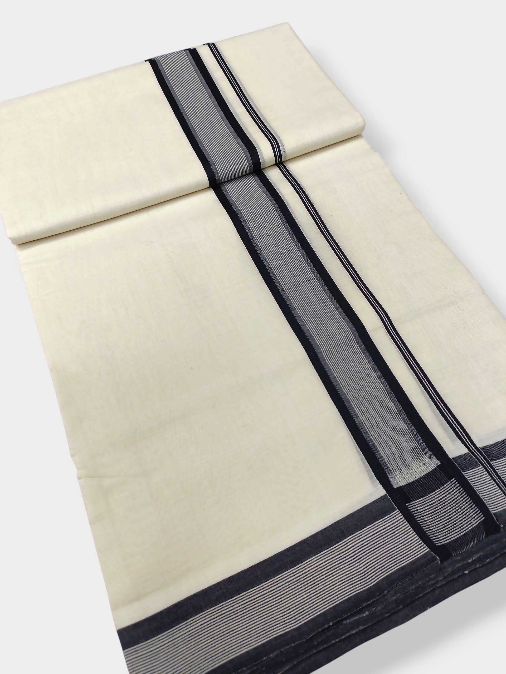 Kerala Premium Balaramapuram Handloom Dhoti/Mundu for Men