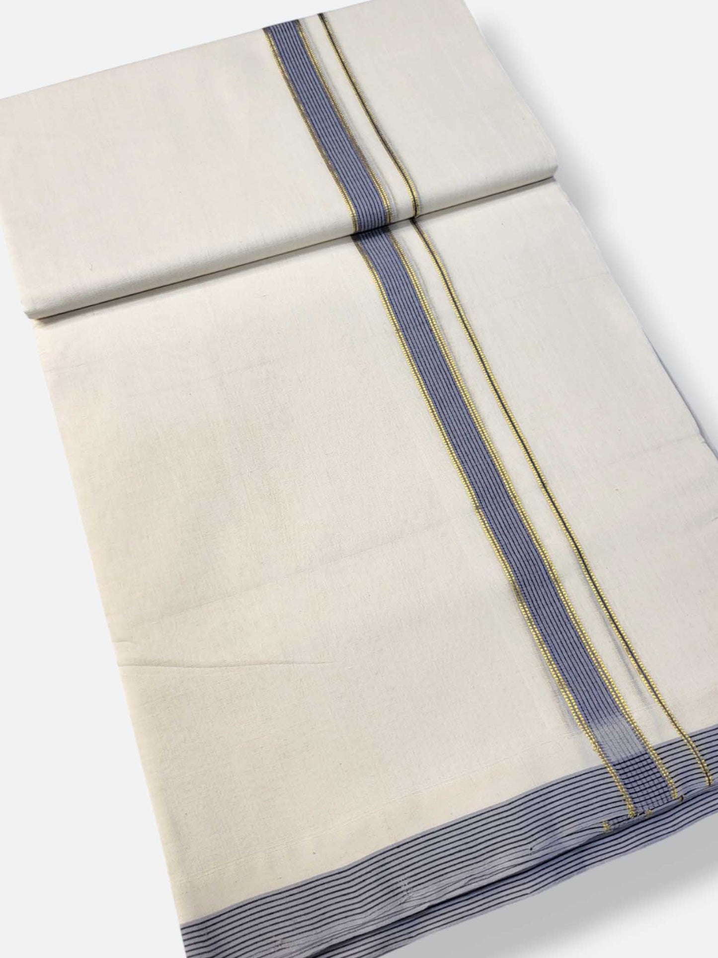 Kerala Premium Balaramapuram Handloom Dhoti/Mundu for Men