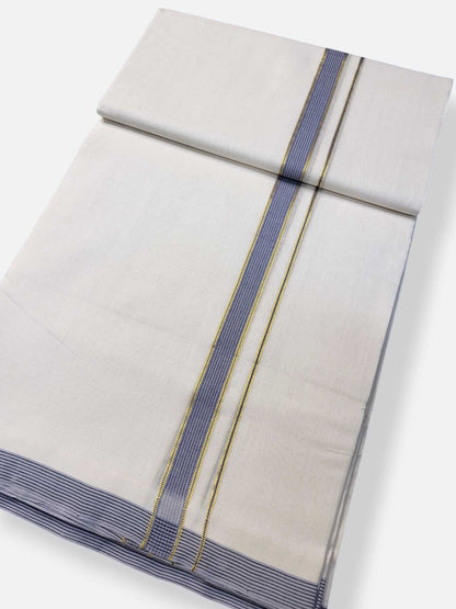 Kerala Premium Balaramapuram Handloom Dhoti/Mundu for Men
