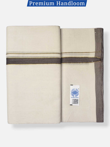 Kerala Premium Balaramapuram Handloom Dhoti/Mundu for Men