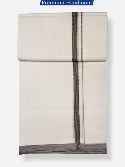 Kerala Premium Balaramapuram Handloom Dhoti/Mundu for Men