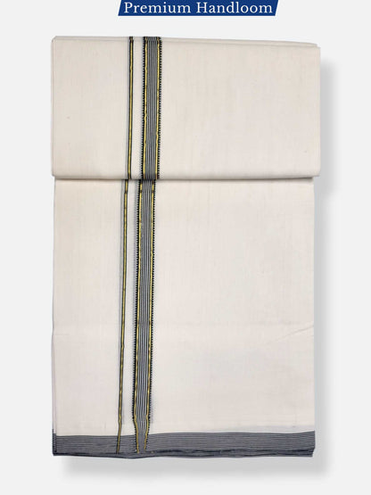 Kerala Premium Balaramapuram Handloom Dhoti/Mundu for Men