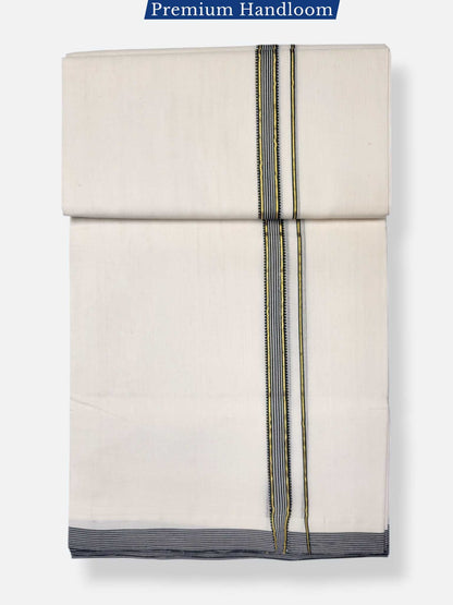 Kerala Premium Balaramapuram Handloom Dhoti/Mundu for Men