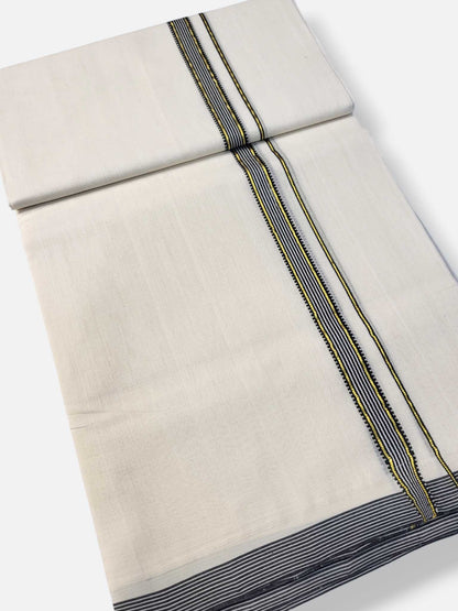 Kerala Premium Balaramapuram Handloom Dhoti/Mundu for Men