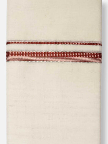 Kerala Premium Balaramapuram Handloom Dhoti/Mundu for Men