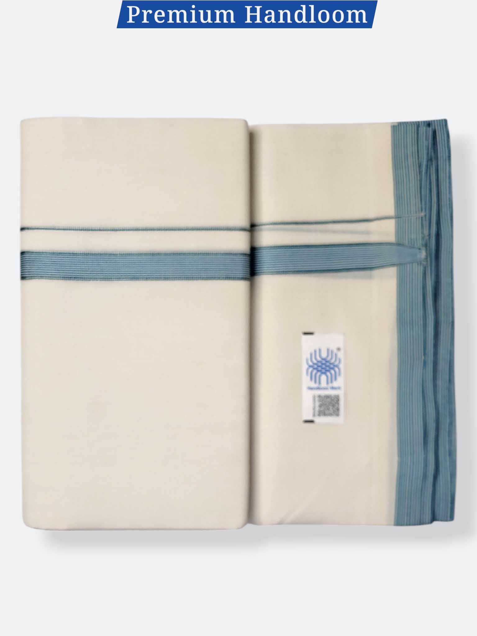 Kerala Premium Balaramapuram Handloom Dhoti/Mundu for Men