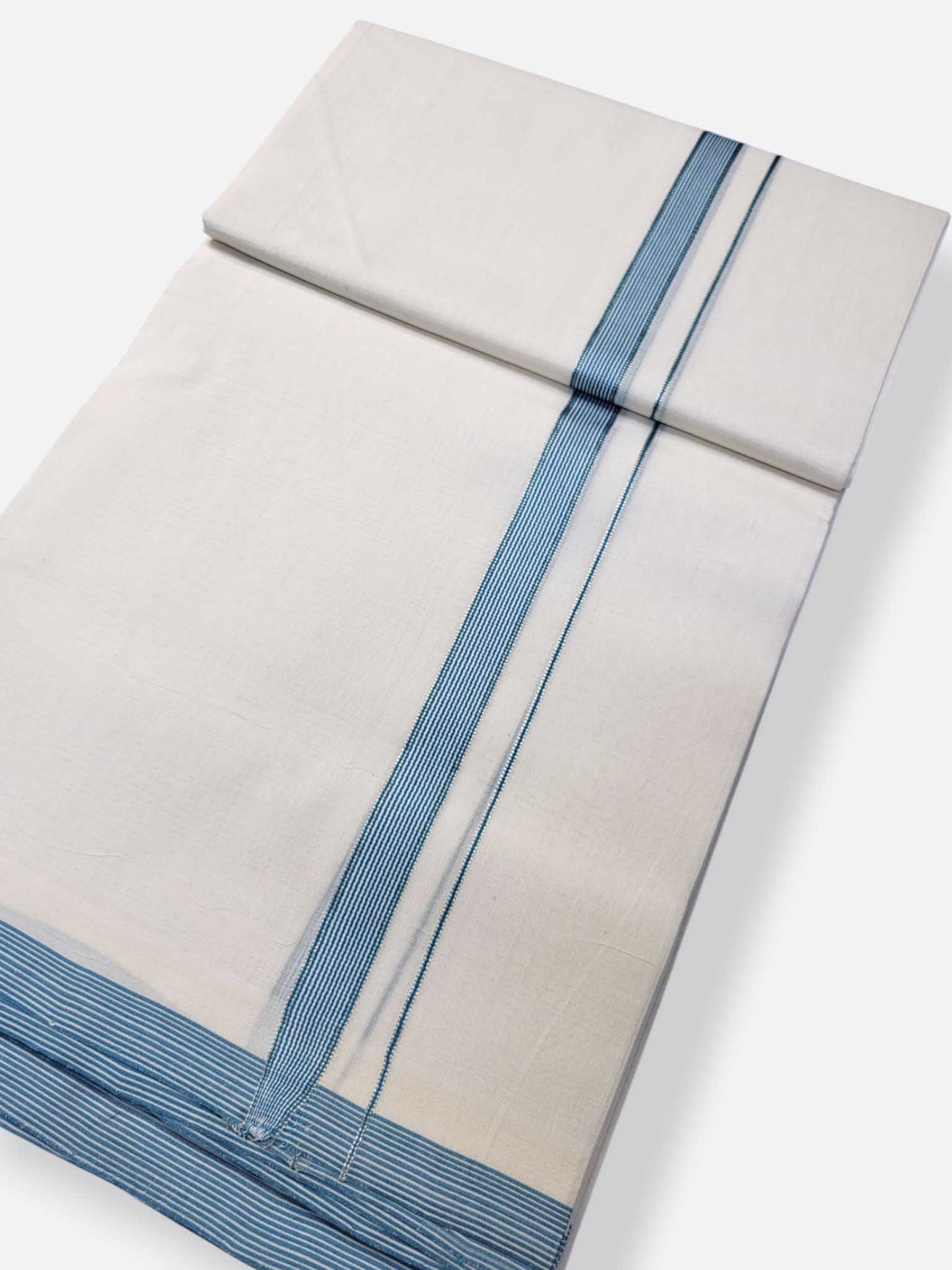 Kerala Premium Balaramapuram Handloom Dhoti/Mundu for Men