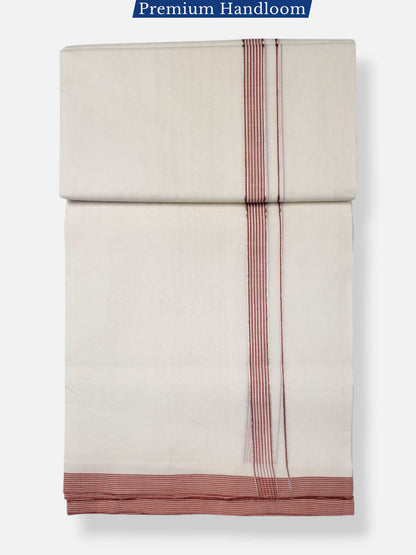 Kerala Premium Balaramapuram Handloom Dhoti/Mundu for Men