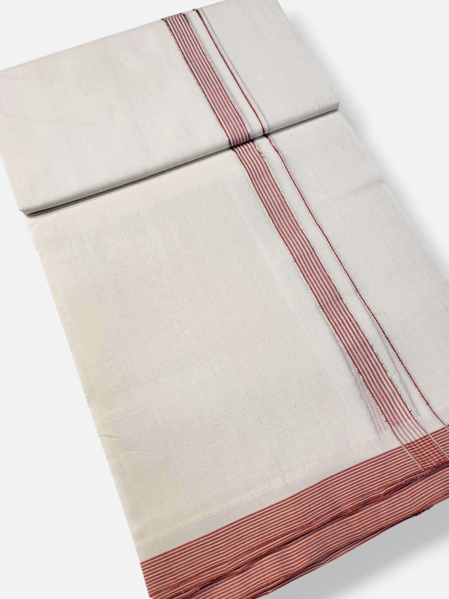Kerala Premium Balaramapuram Handloom Dhoti/Mundu for Men